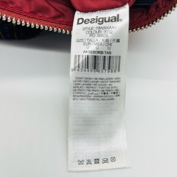 DESIGUAL WOMEN’S BEAUTIFUL CROSSBODY SHOULDER BAG EUC - Picture 8 of 14